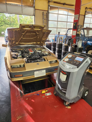  Retrofitted A/C on a 1985 Nissan 300z